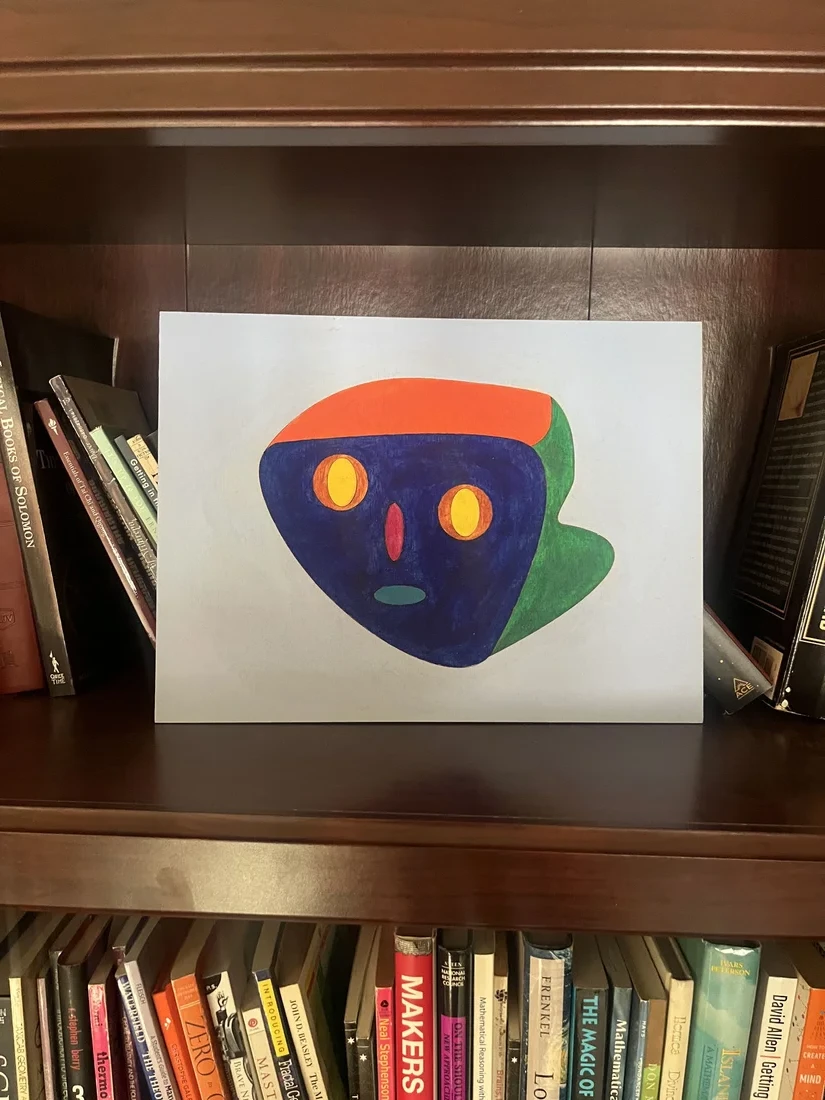 Effigy — original, painted by hand
